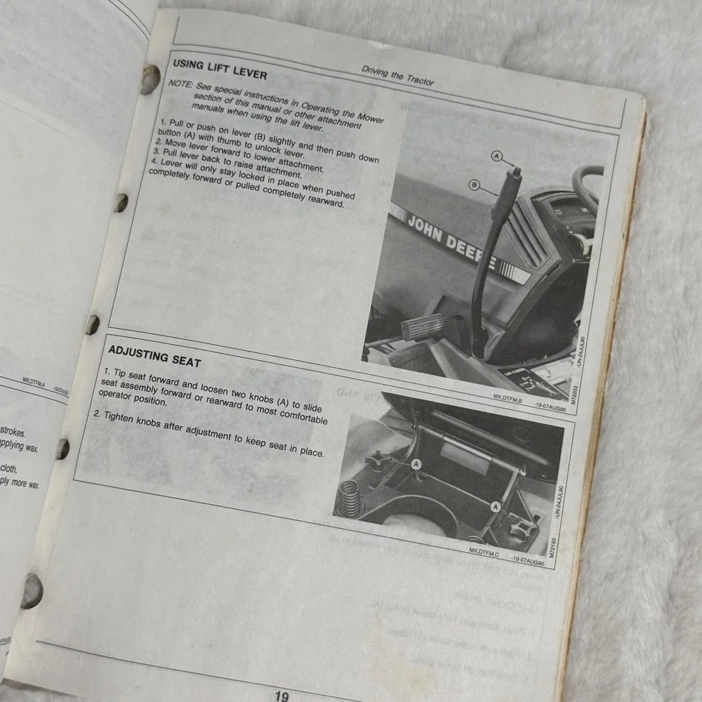 John Deere LX172 LX176 LX178 LX186 Lawn Tractor Operators Manual OMM111804